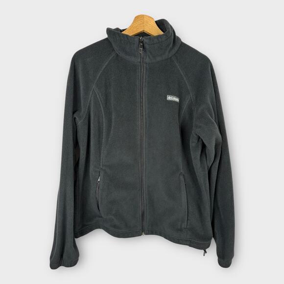 Columbia Jackets & Blazers - Columbia Womens size XL Benton Springs Full Zip Fleece Black Jacket 1372111